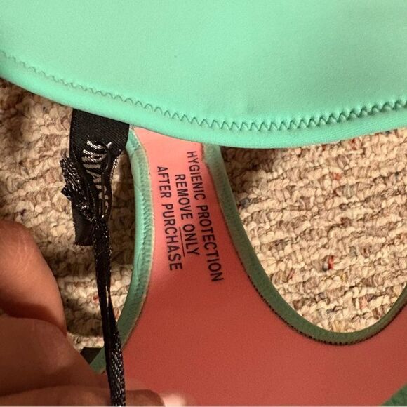 NWT Triangl Bambi Bubble Mint Neoprene Bikini Bottoms Size XS - Picture 5 of 7
